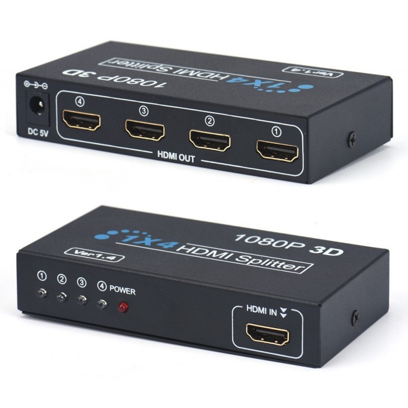 Splitter Hdmi 4 Ports Full HD