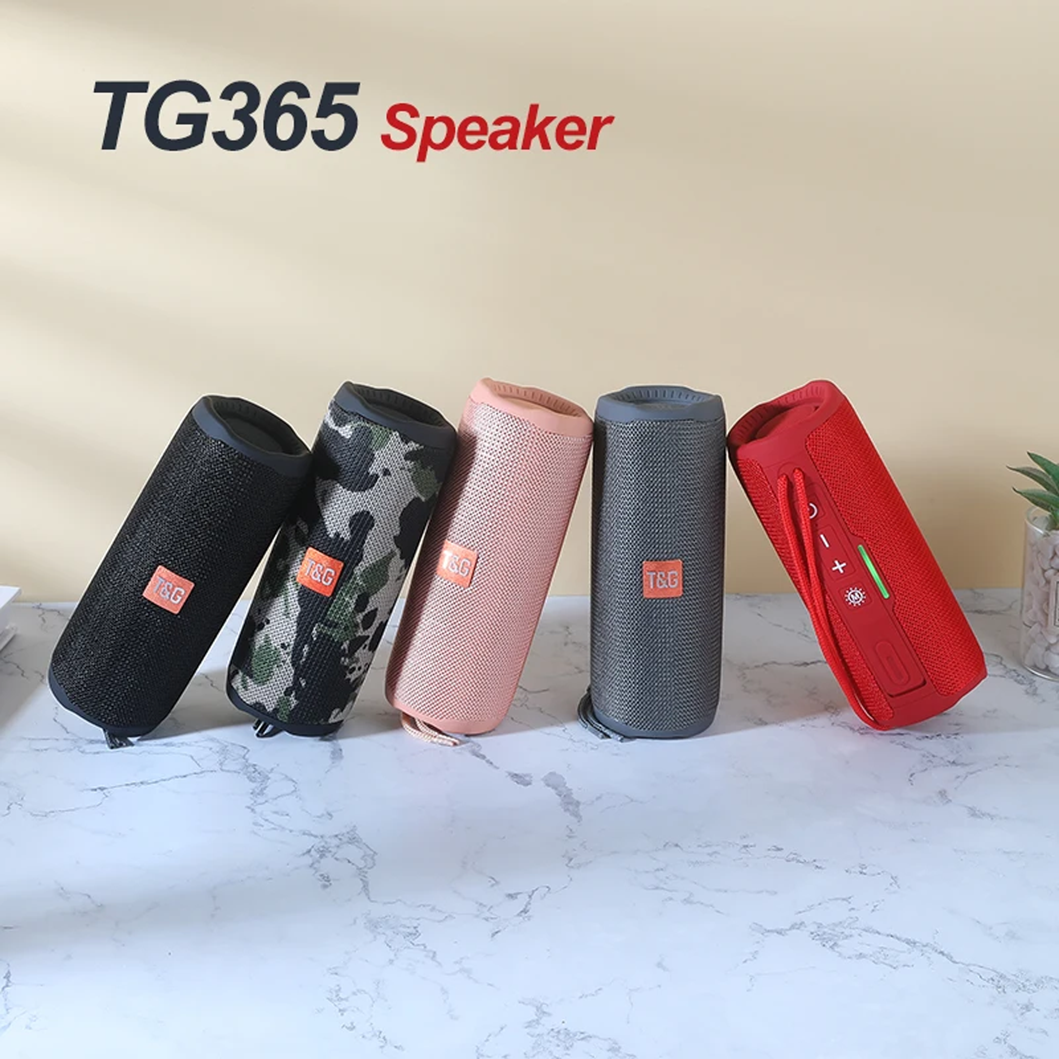 Haut-parleur Bluetooth Portable T&amp;g Tg365