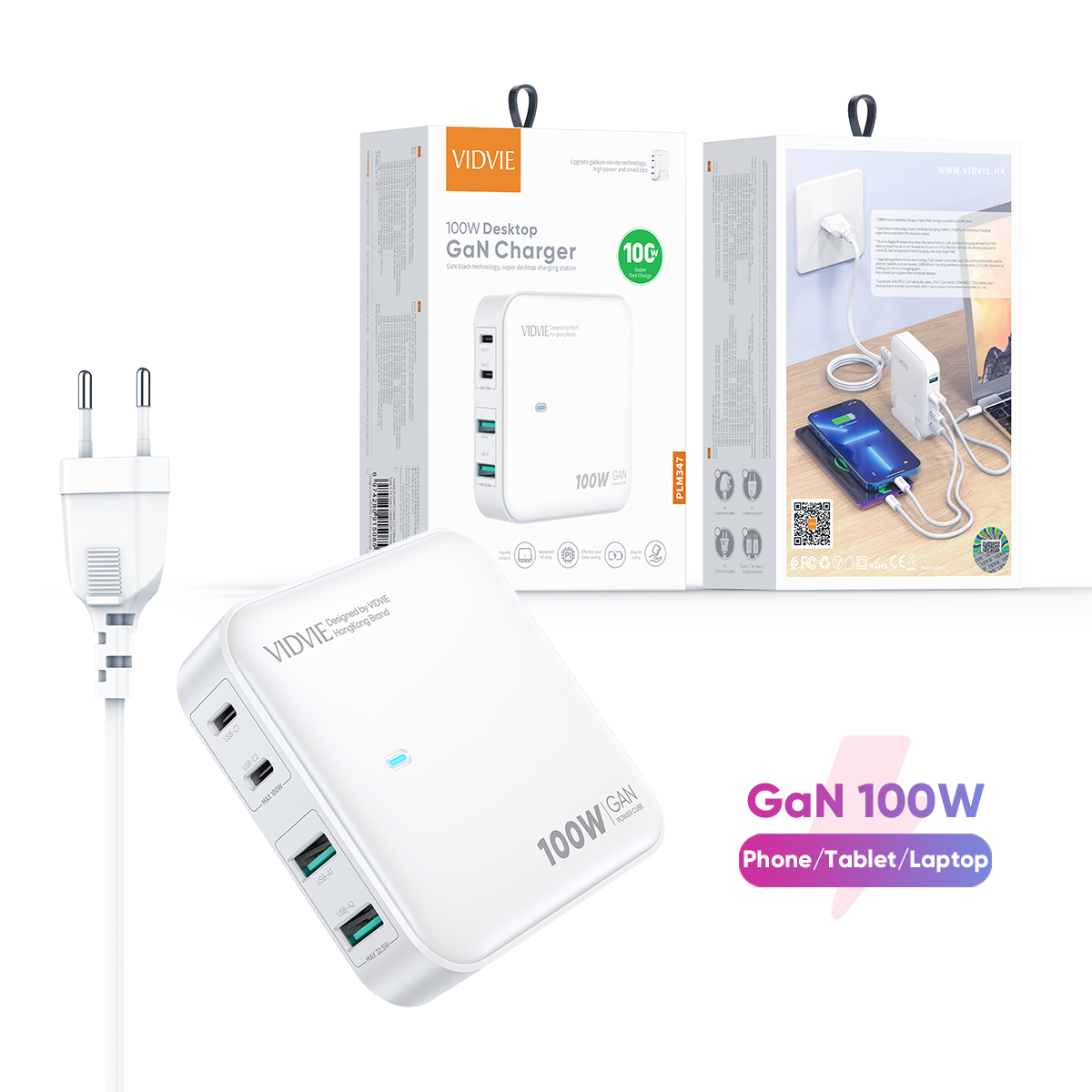 Multi Chargeur Ple247 Pd100w