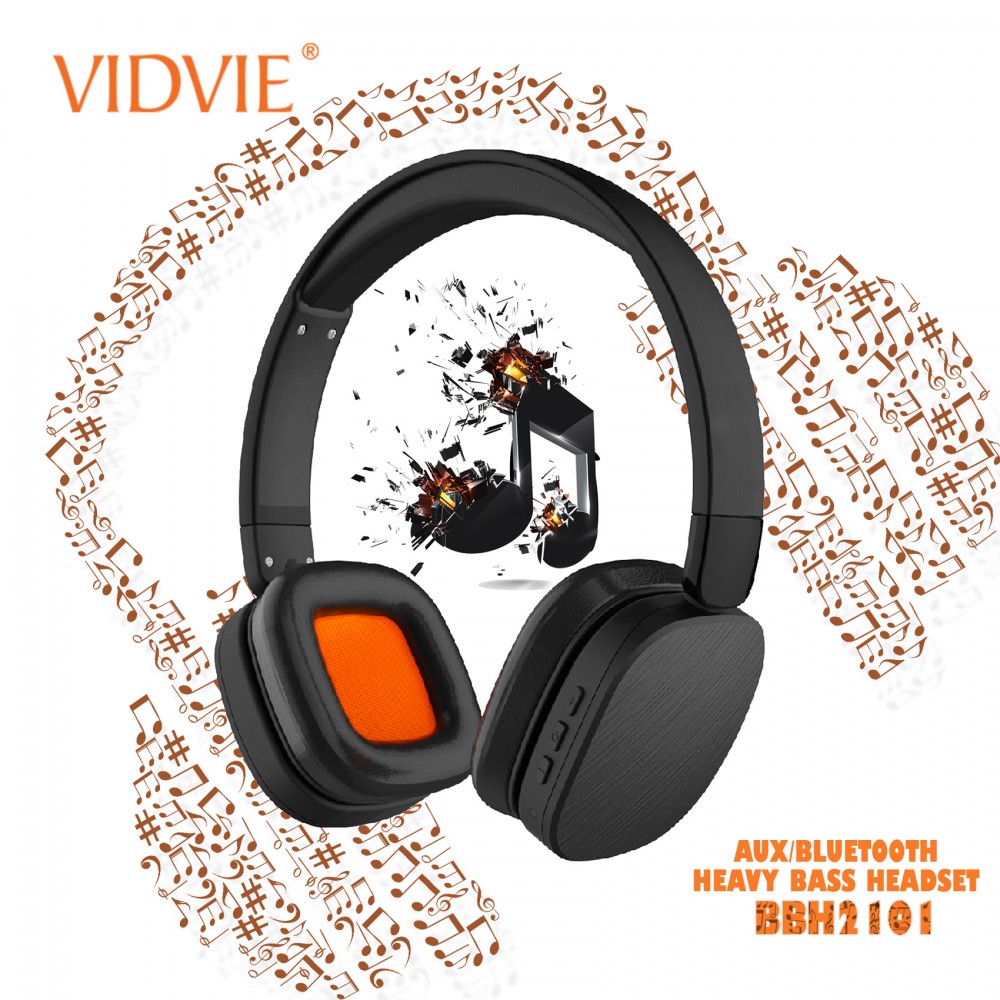 Casque Sans Fil Vidvie Black (Bbh2101)