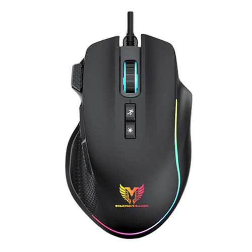 Souris Gaming  Gm1100 7d Rgb 7200dpi