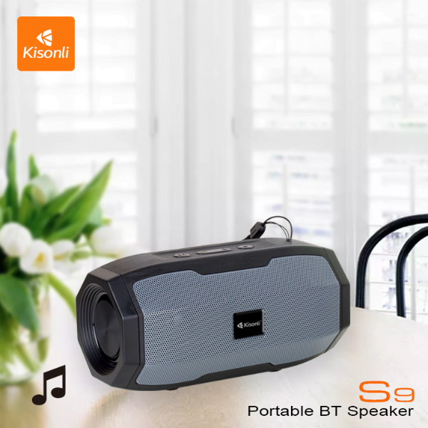 Kisonli Haut-parleur Portable S9 &ndash; Bluetooth