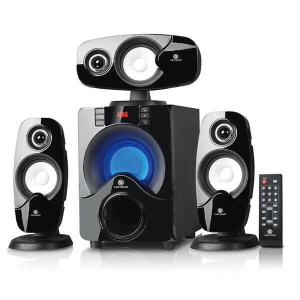 Haut Parleur  Gold Sound Gs 2602 3.1/ Noir