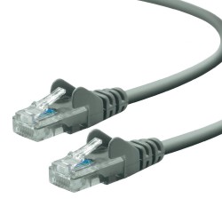C&acirc;ble RJ45 Cat 6 UTP 1M Gris