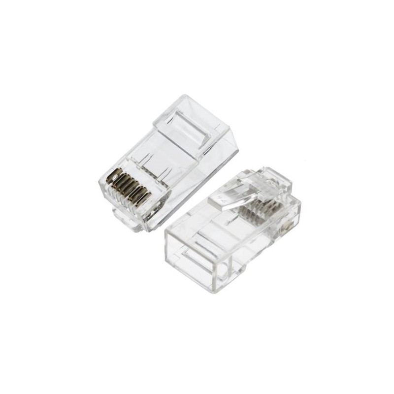 Lot De 50 Connecteurs Rj45 Utp Cat6