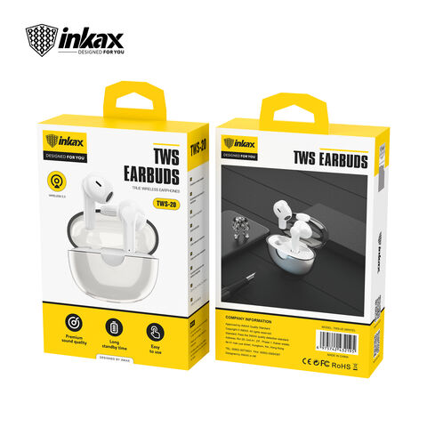 &Eacute;couteurs Sans Fil Inkax Tws-20 Bluetooth - Blanc