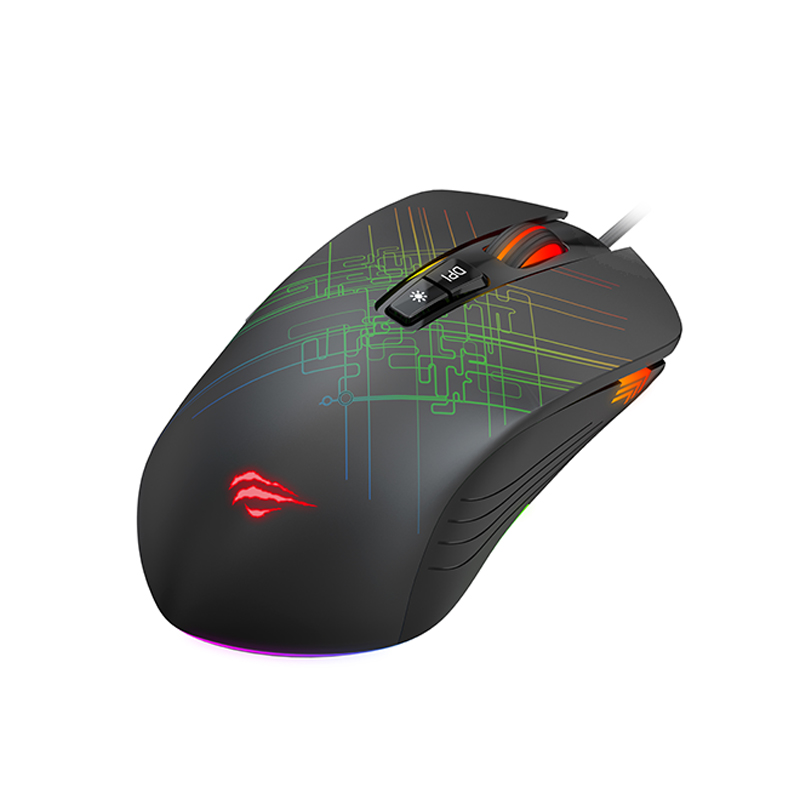 Souris Gamer Havit Ms1019 Rgb Backlit