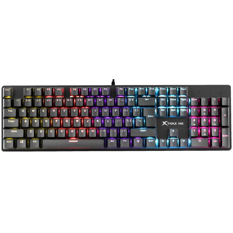 Clavier Gaming Mécanique Xtrike Me Gk-915 / Rgb / Blue Switch