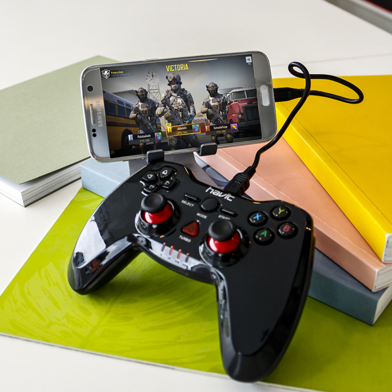 Manette De Jeux Havit Hv-g103 Otg Compatible Pc / Ps3 / Android