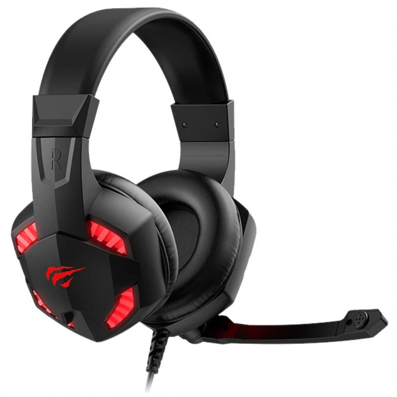 Casque Micro Gamer Havit Hv-h2032d E-sports / Led Rouge