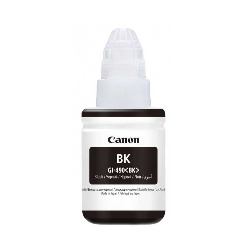 Bouteille D'encre Adaptable Canon GI-490 Noir