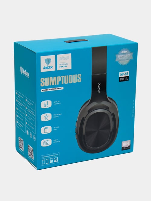 Casque Bluetooth Inkax Hp-56 Noir