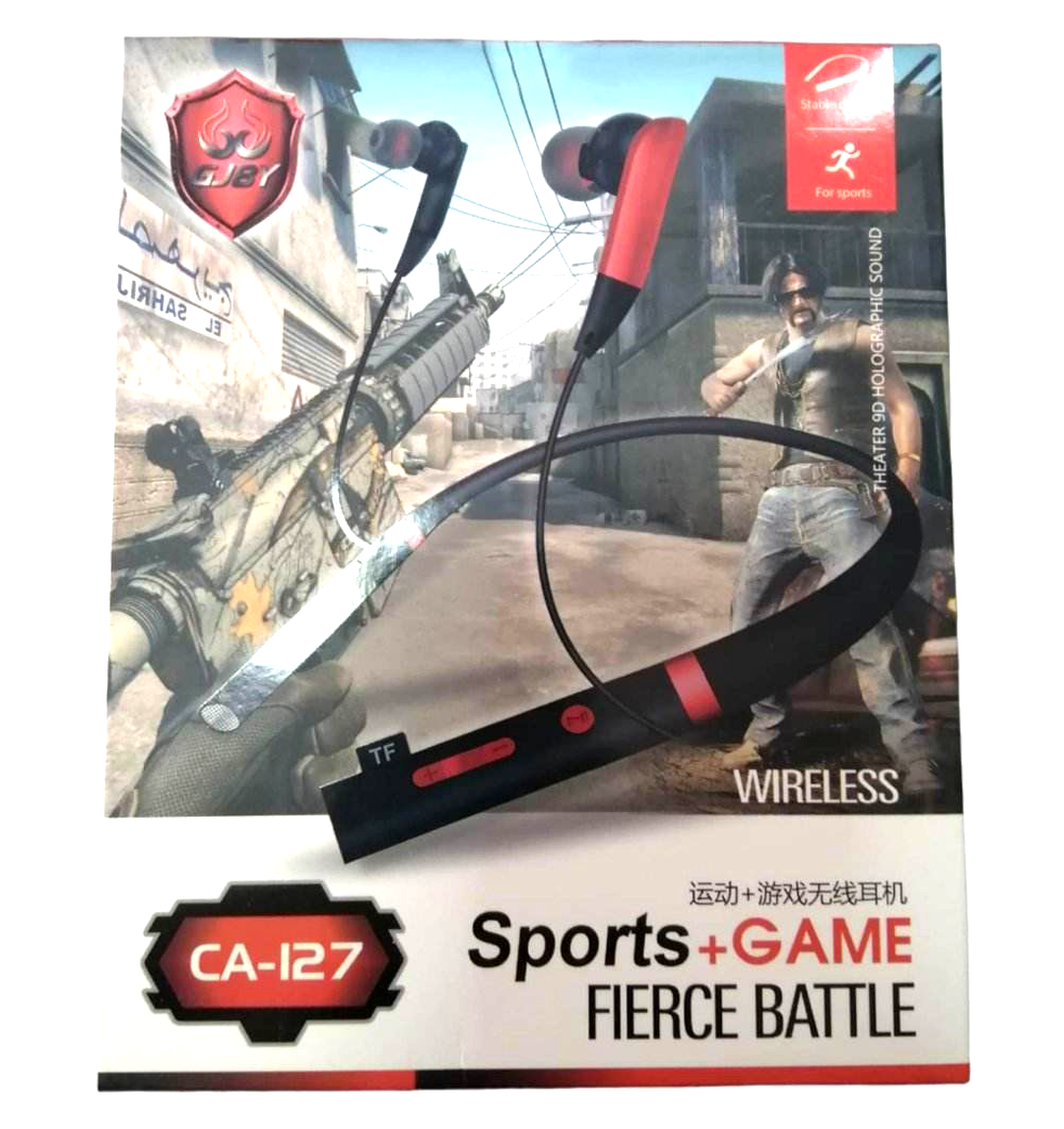 Kit Bluetooth Sport Ca-127 &ndash; Noir