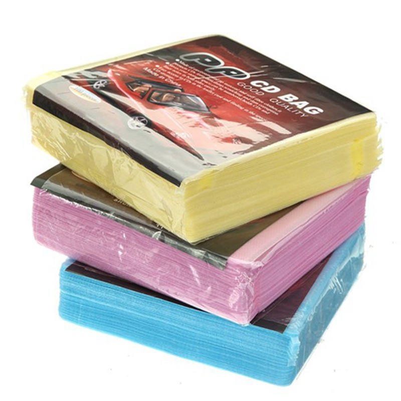 100 Pièces Pochettes Pour Cd / Dvd