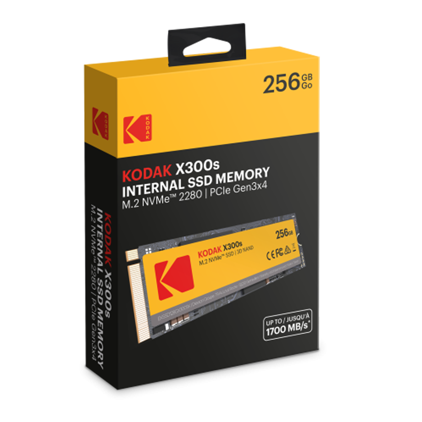 Disque Dur Kodak X300s M.2 Nvme 256go Ssd (Ekssd256)