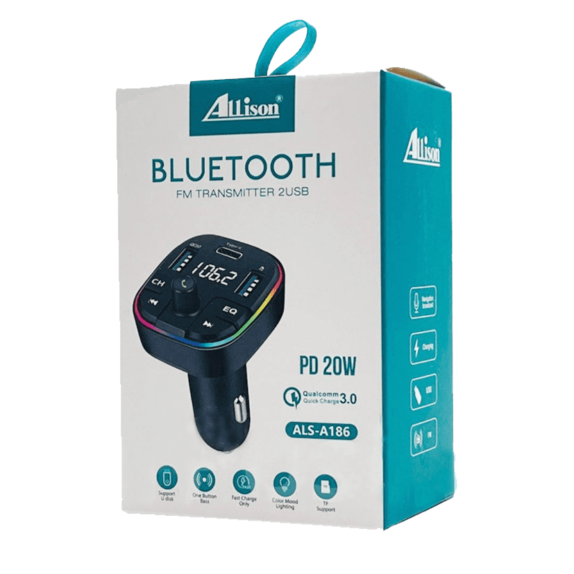Chargeur Et Emetteur Bluetooth Fm / Allison Als-a186