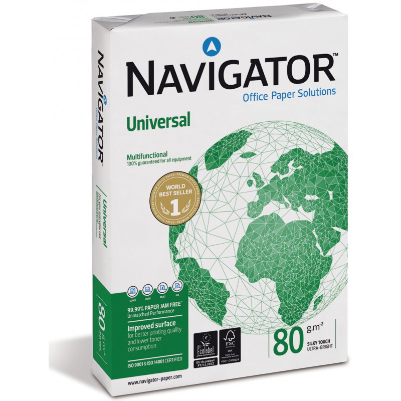 Rame Papier Navigator A4 80g/m&sup2; Extra Blanc