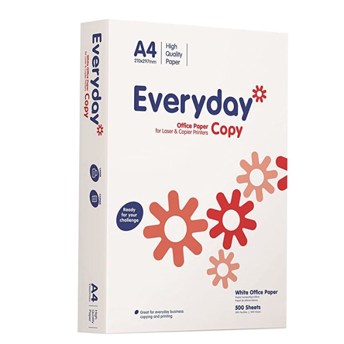 Rame Papier Everyday A4 70gr/m² 500F