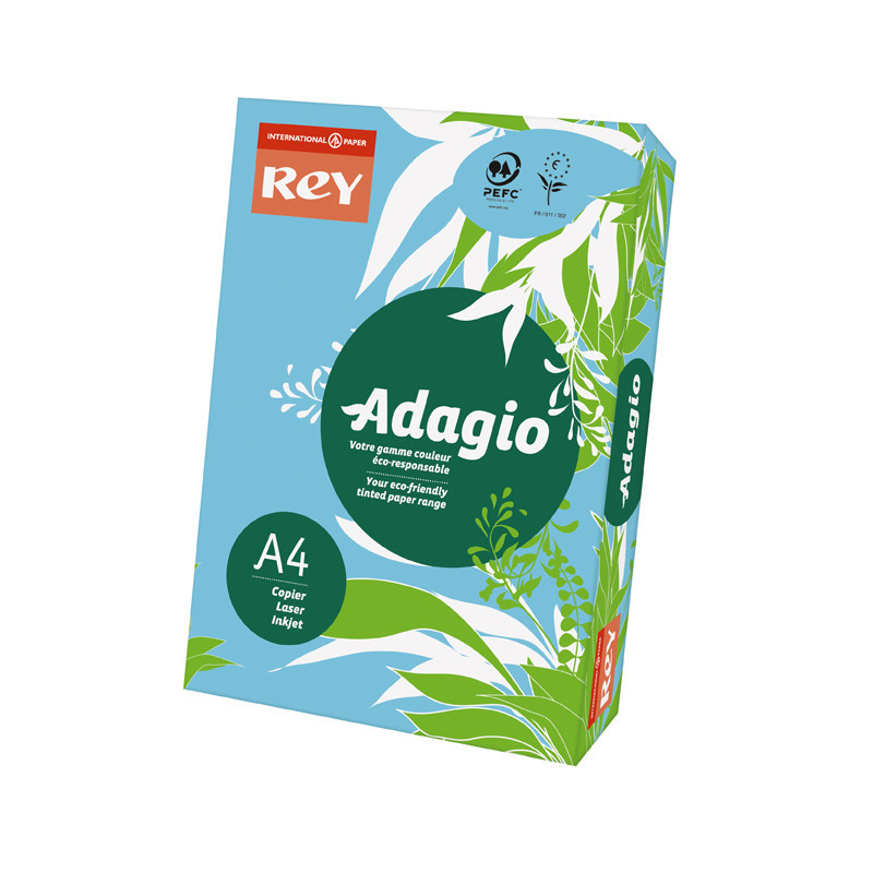 Papier Couleur Adagio A4 / 80gr / Bleu
