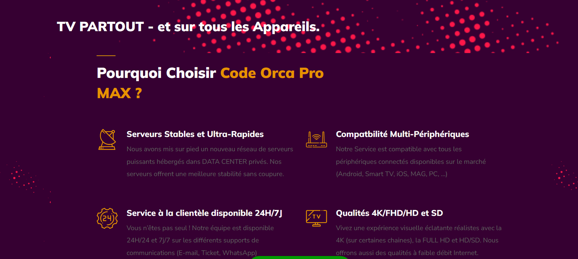 Orca Pro Plus Max sans diwen 1 ans