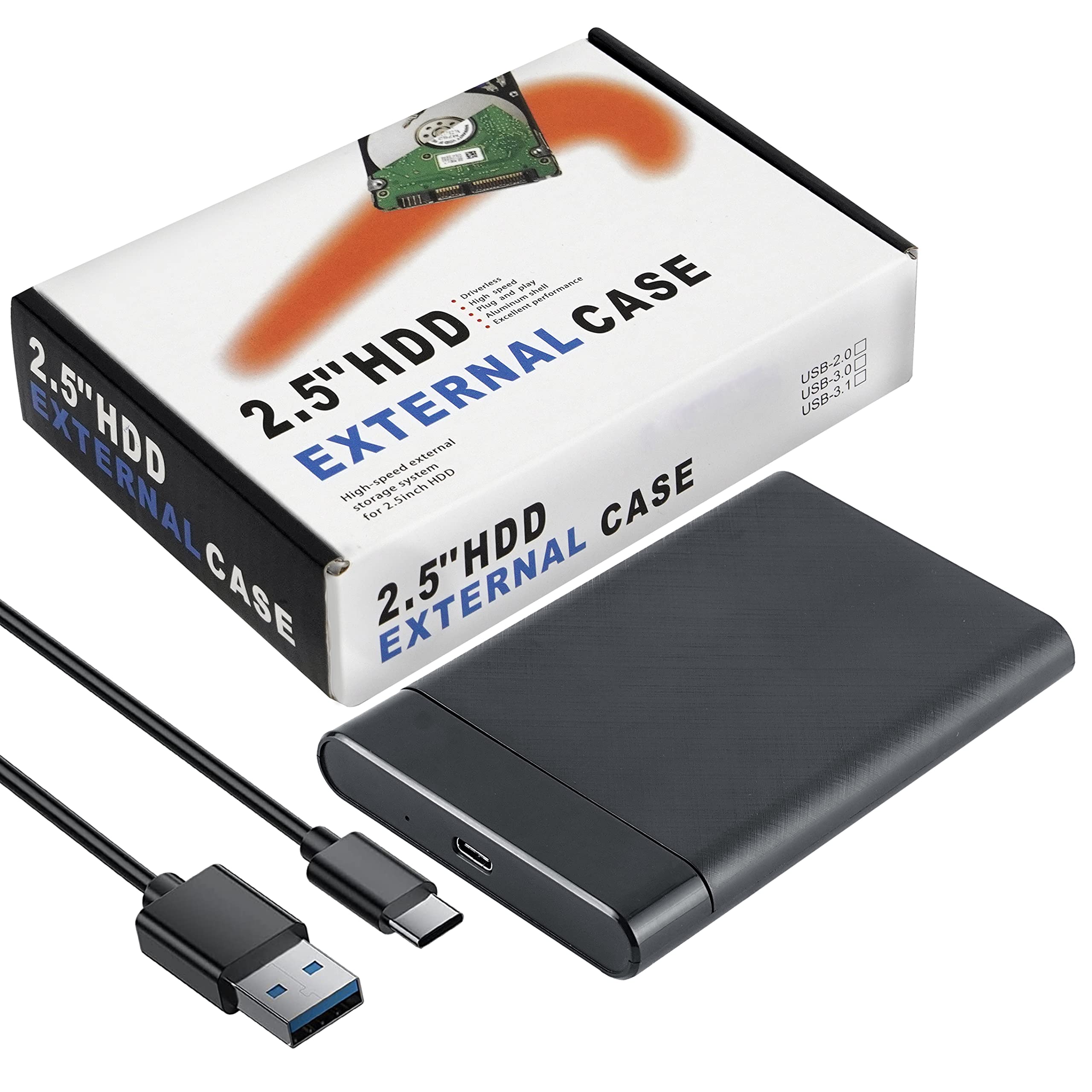 Boîtier De Disque Dur Externe Usb 3.0 C Vers Sata Iii