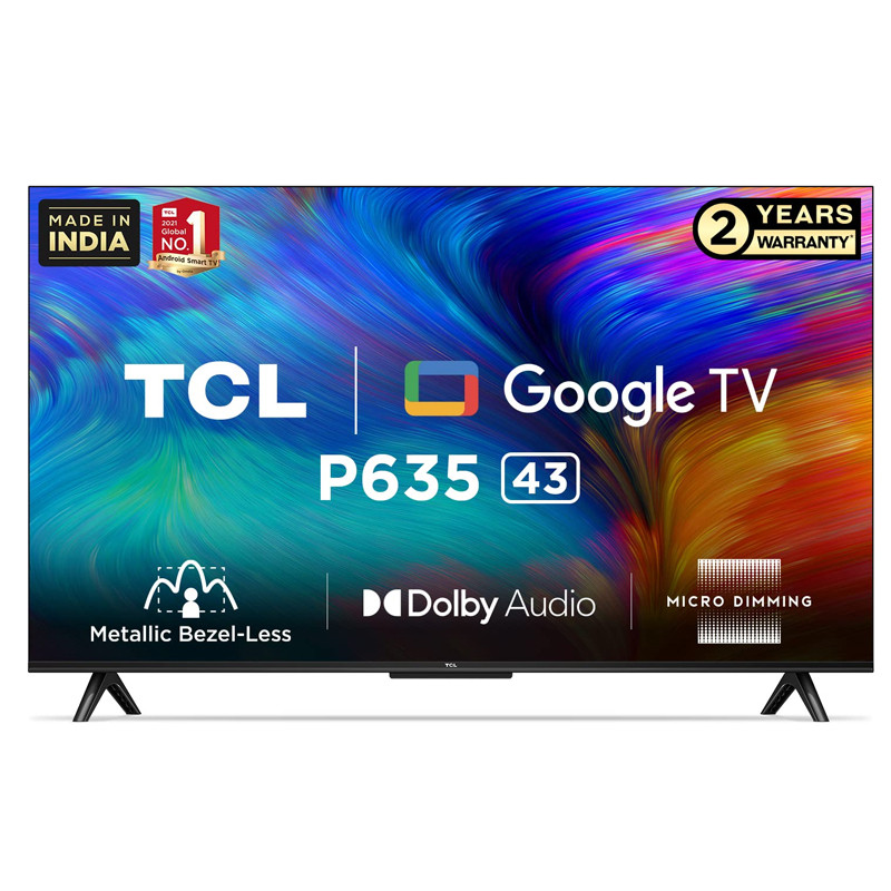 Tv Tcl 43'' Smart P635 Google Uhd 4k