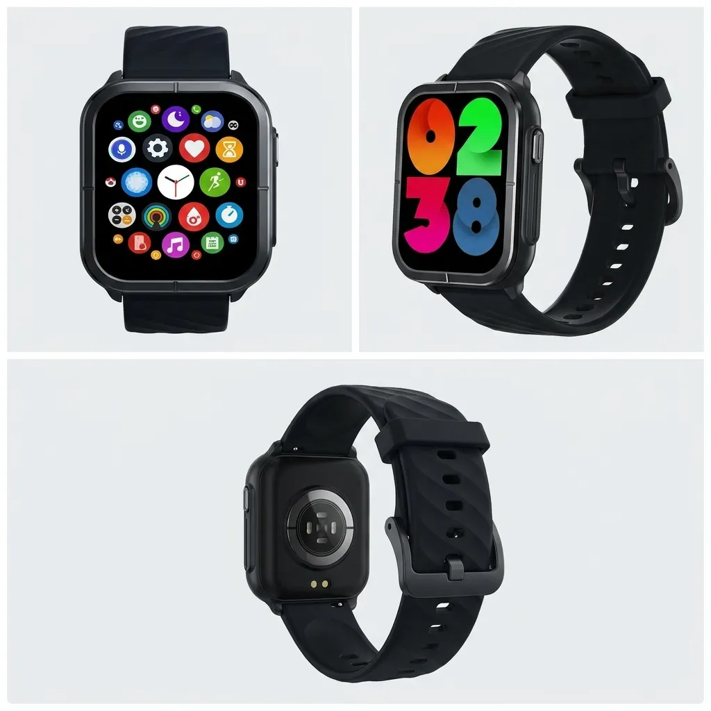Smartwatch Mibro C3 Bluetooth Appel 1.85