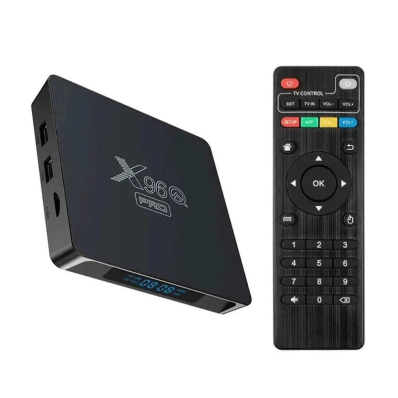 X96Q Pro 4Go 32Go +  12 Mois Satpromax