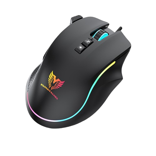 Souris Gaming  Gm1100 7d Rgb 7200dpi
