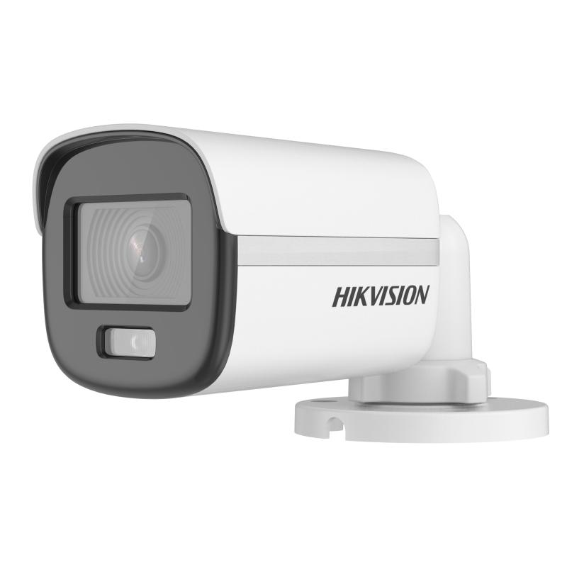 Camera 2mp Hikvision Full Color Tube 20m (Ds-2ce10df0t-f)