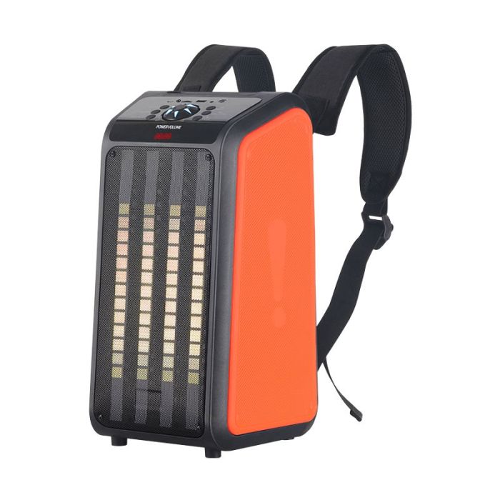 Haut Parleur Sac &Agrave; Dos Sans Fil Ndr Q69 Led