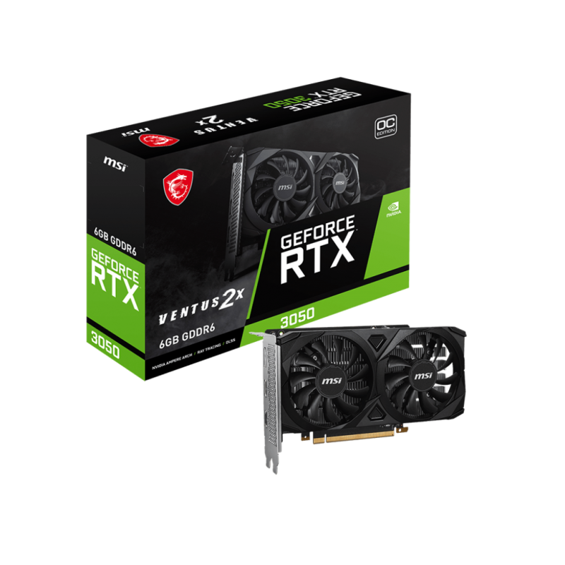 Msi Geforce Rtx 3050 Ventus 2x 6g Oc