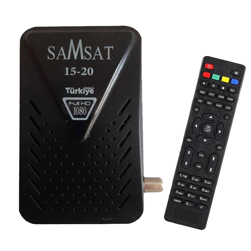 Récepteur Samsat 1520 Hd + Wi-fi Intégré + 2 Abonnements