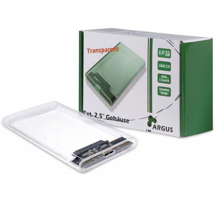 Boitier Externe Argus Gd-25000 2.5" 3.0 - Transparent