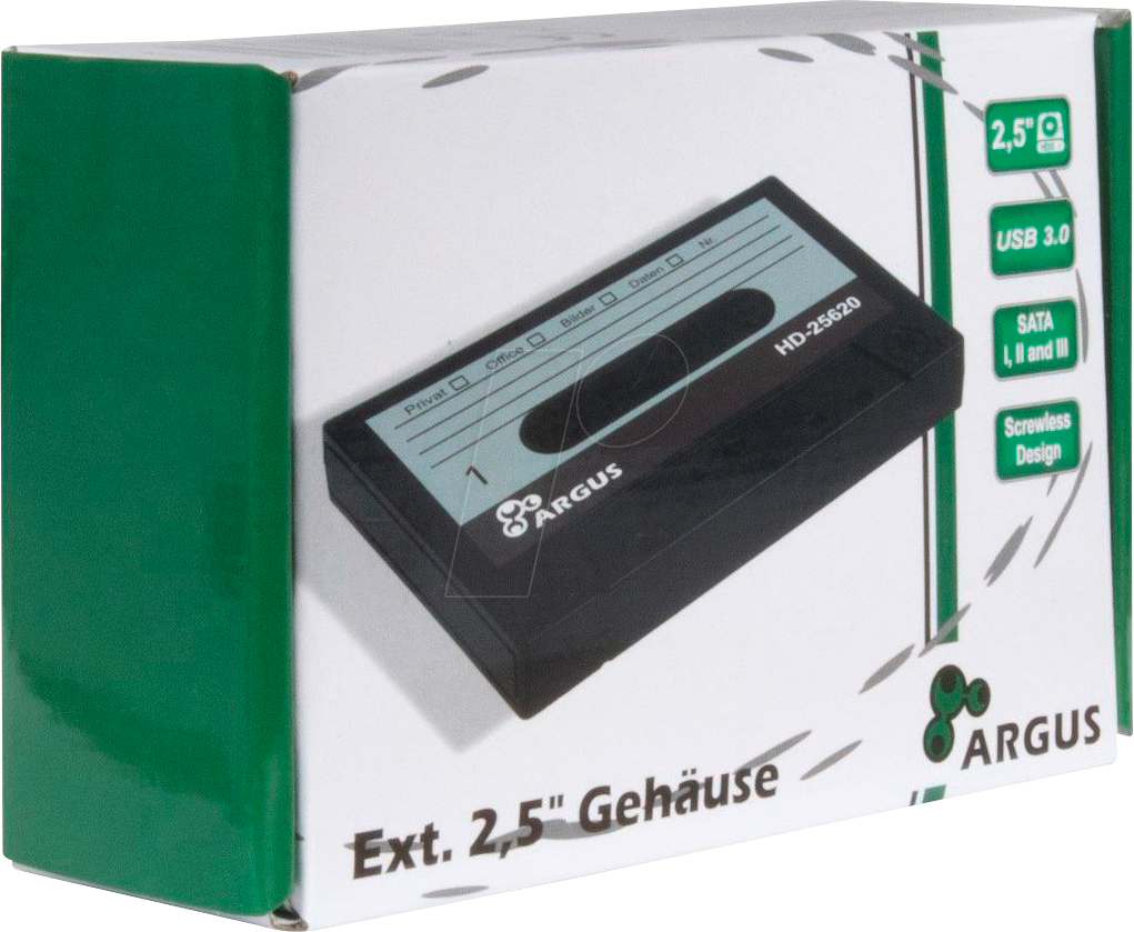 Boitier Externe 2.5'' Argus Hd-25620