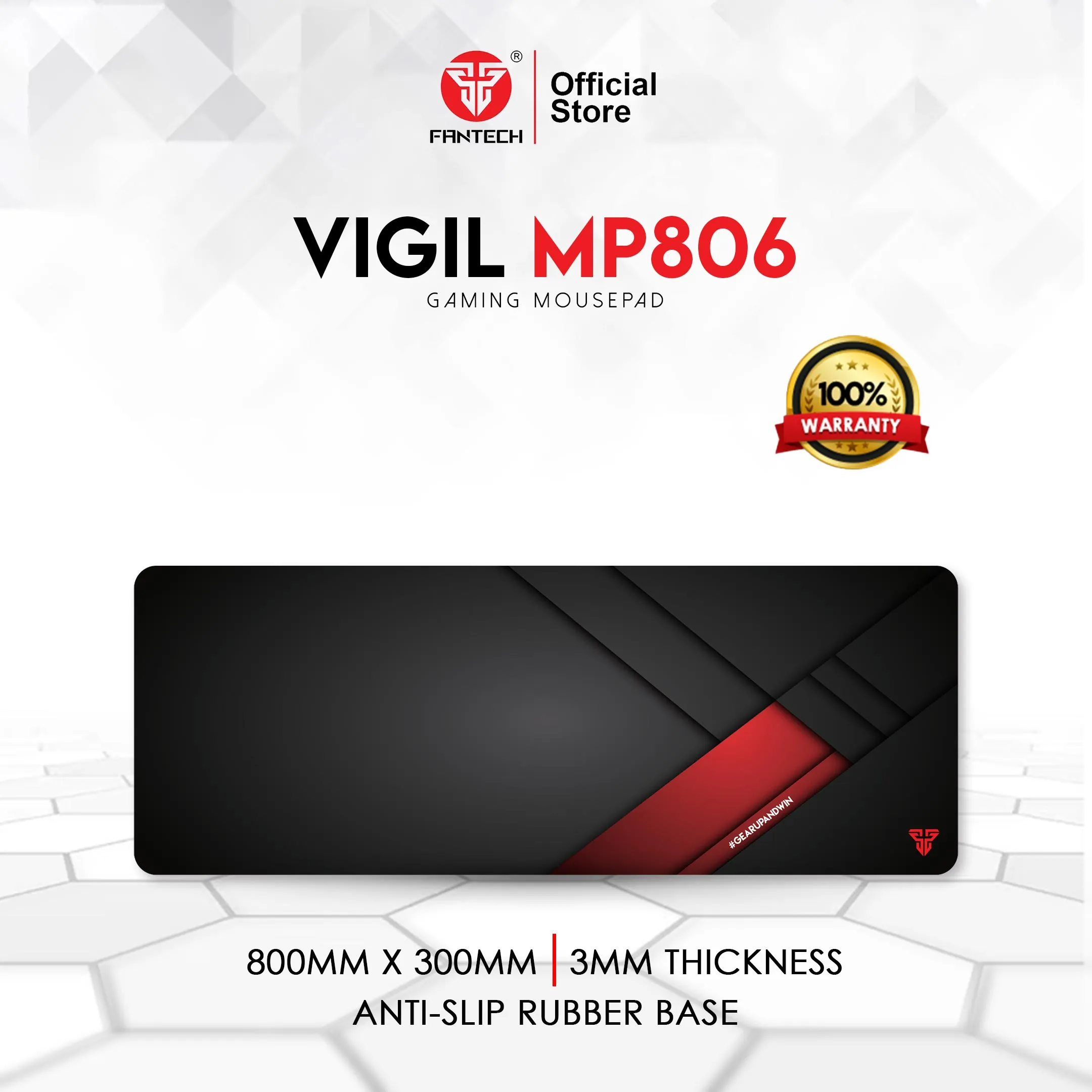 Tapis Souris Gaming Fantech VIGIL