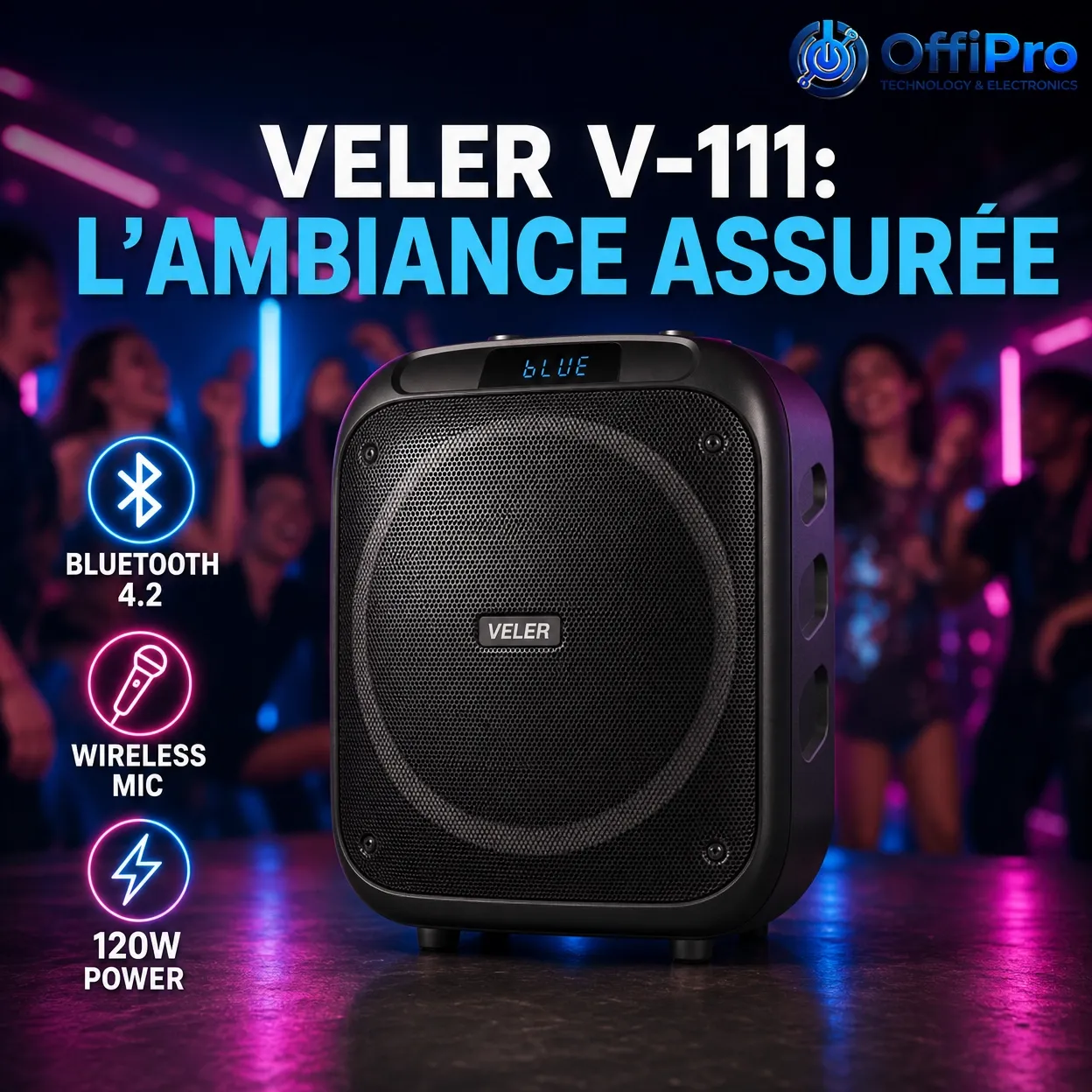 Haut Parleur Bluetooth Veler V111