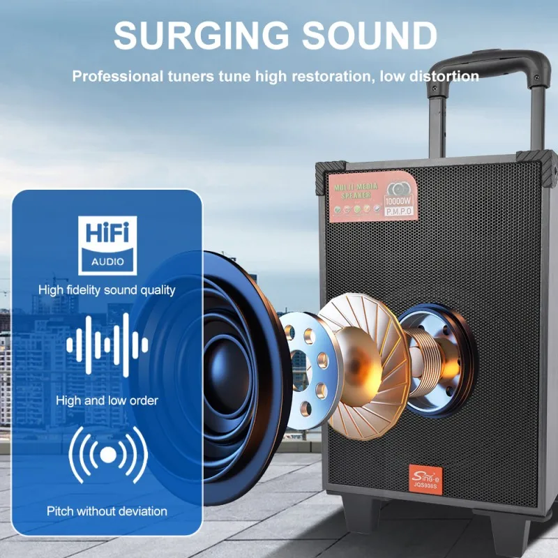 Haut-parleur SING-E JQS908S Bluetooth