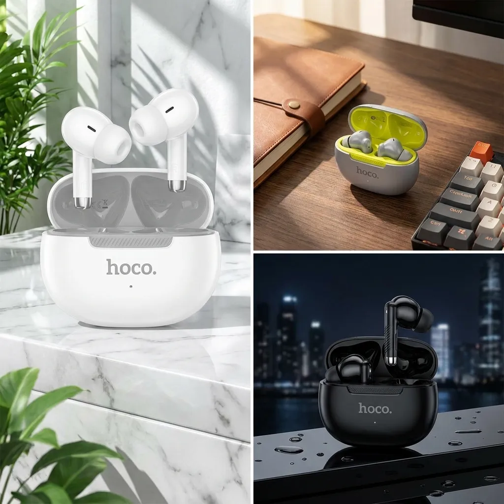&Eacute;couteurs HOCO EQ24 | Bluetooth 5.4 TWS 28H