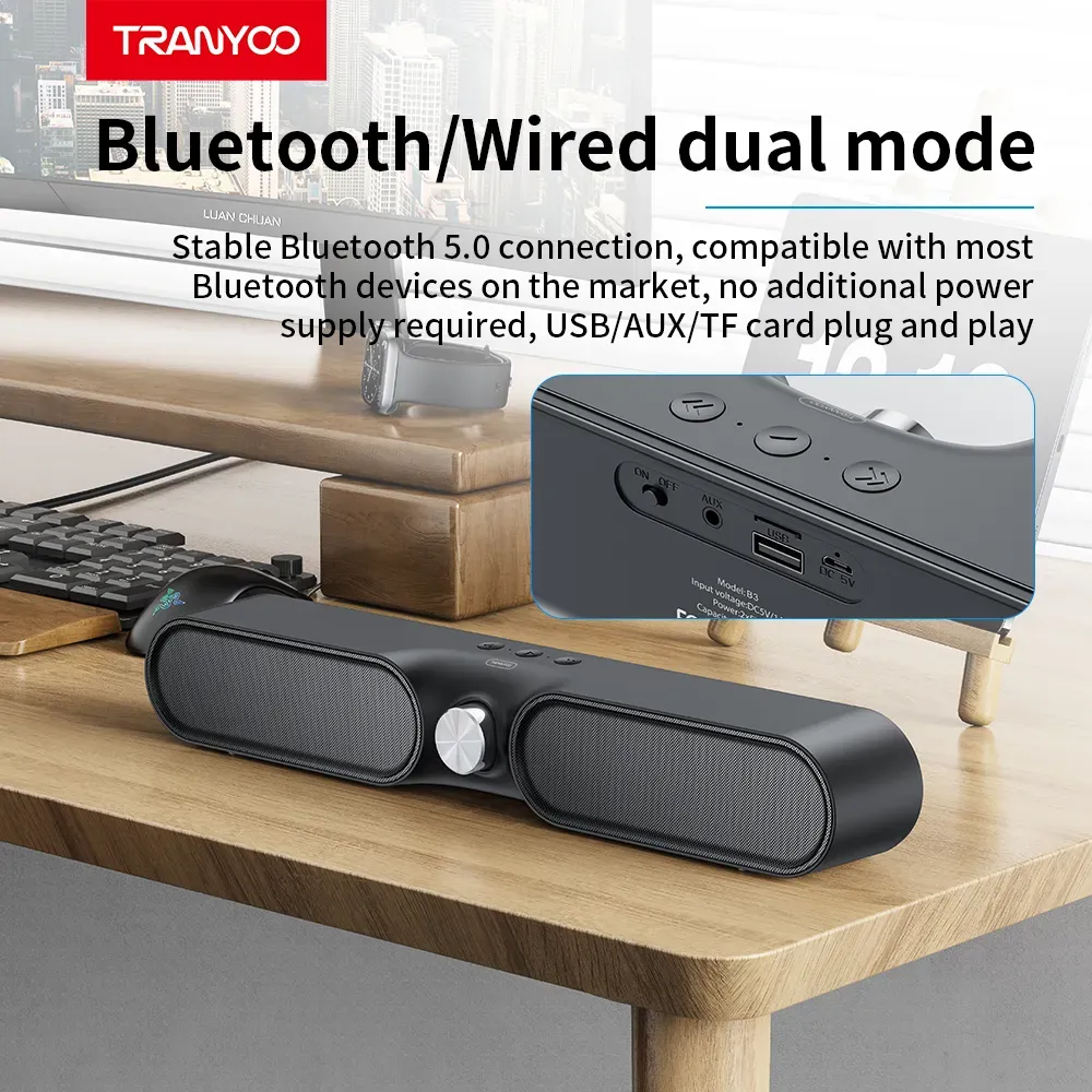 Tranyoo T-B3 Prix Tunisie | Haut-Parleur Bluetooth Portable