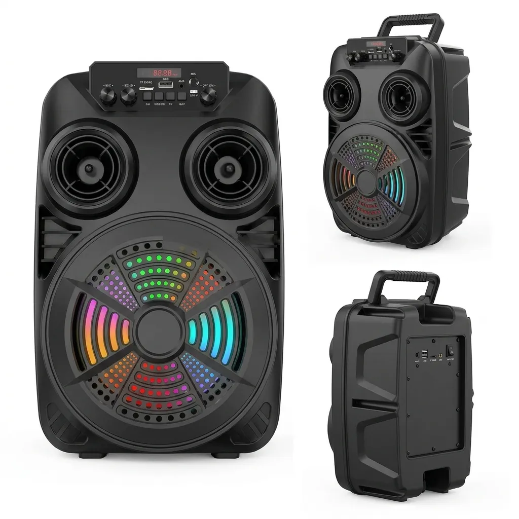 Haut-parleur ZQS-8107S Bluetooth | Enceinte avec Micro