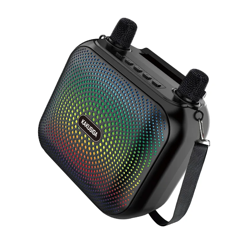 Kakusiga 8 Pouces Haut-Parleur Bluetooth | Enceinte Karaoke