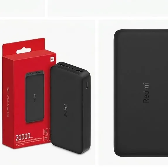 Power Bank Xiaomi Redmi 20000mAh 18W | Charge Rapide