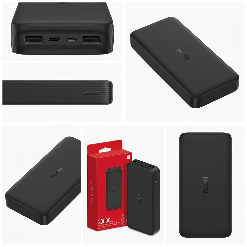 Power Bank Xiaomi Redmi 20000mAh 18W | Charge Rapide
