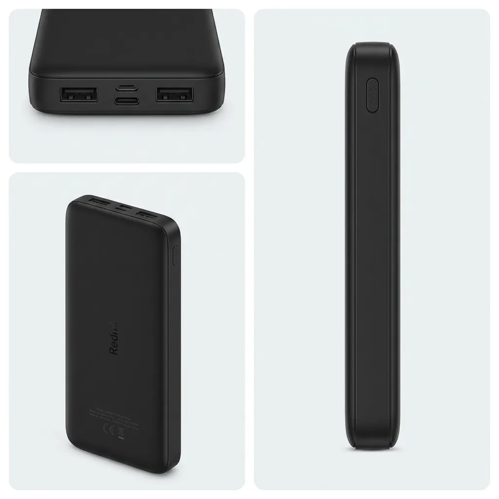 Power Bank Xiaomi Redmi 20000mAh 18W | Charge Rapide