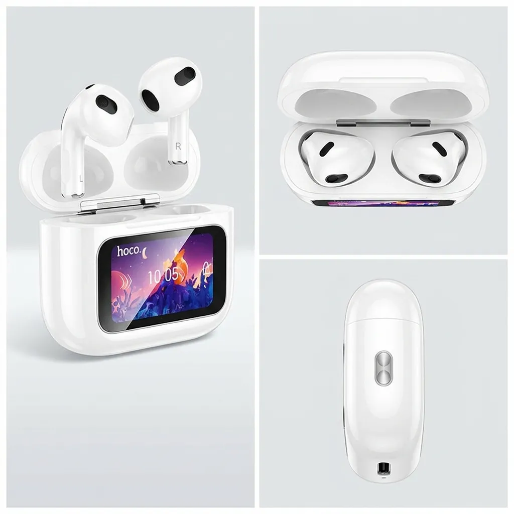&Eacute;couteurs HOCO EW81 ANC &Eacute;cran | Bluetooth 5.4