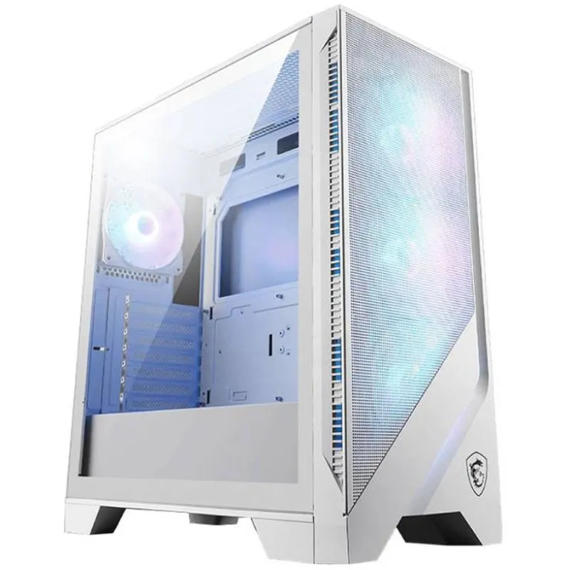 Boîtier MSI MAG FORGE 320R Airflow Blanc RGB