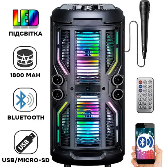 Haut Parleur Bluetooth Avec Microphone - Super-2803