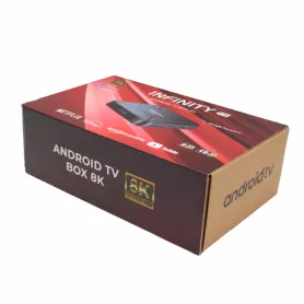 AlphasatInfinity &ndash; Android Box IPTV 4K avec Abonnement 12 Mois