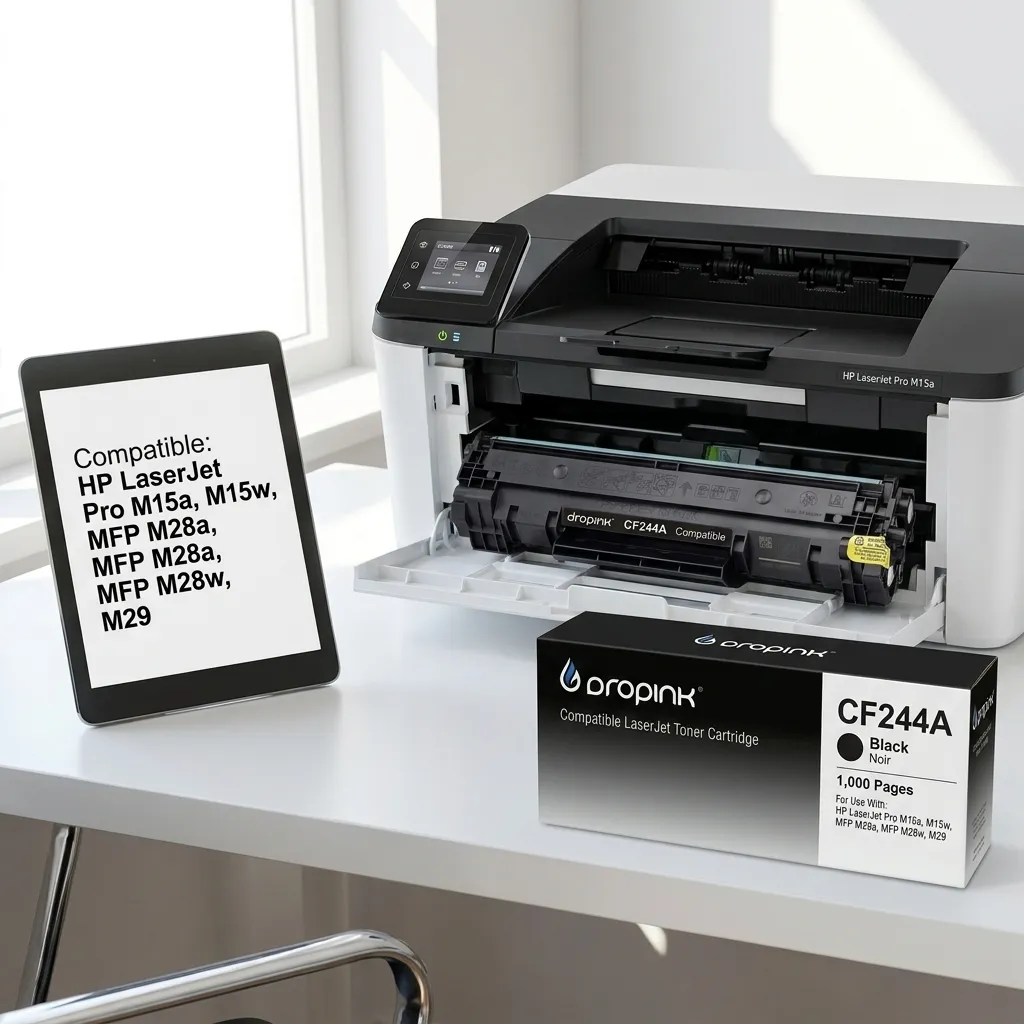 Toner HP 44A CF244A Compatible Noir 1000 Pages